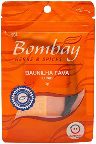 Baunilha Fava Bombay 2 Unidades