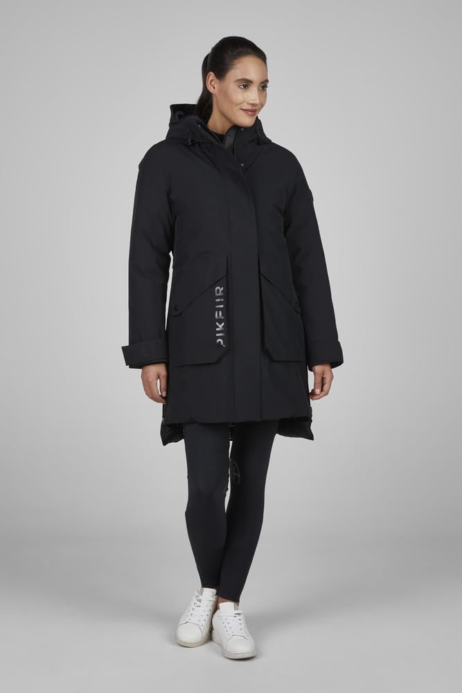 Pikeur Damen RAINCOAT black Mantel Athleisure HW 25