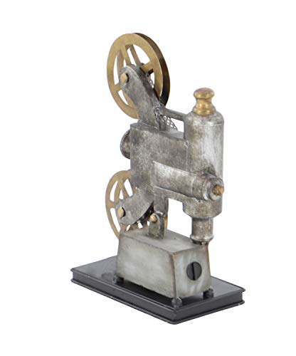 Deco 79 Vintage Metal Camera Sculpture, 11" X 5" X 15", Black #TOP3