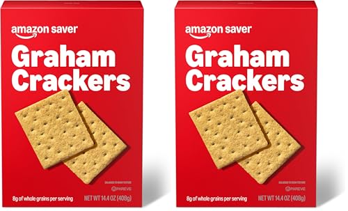 Image of Amazon Saver, Graham Crackers, 14.4 Oz (Pack of 2)
