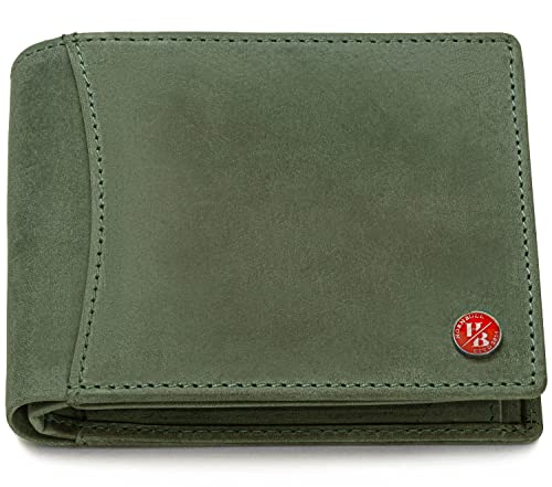 Imagen de HORNBULL Vegas Cartera de cuero con bloqueo RFID para hombre