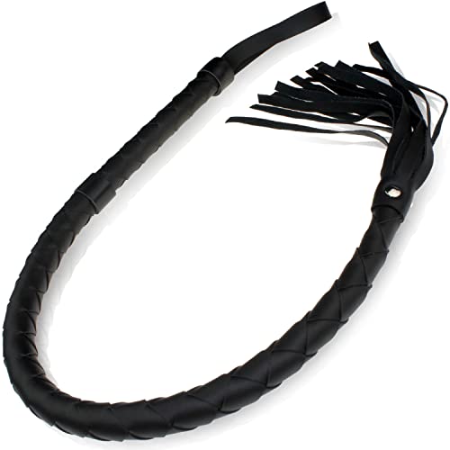 Fetisch Peitsche 85cm - Peitschen & flogger Flogger erotische Peitsche Sex Spielzeug Zubehör für SM Erwachsene Sex-Spiele… Lederpeitsche Sexspielzeuge Sexpeitschen Bondage B21-6