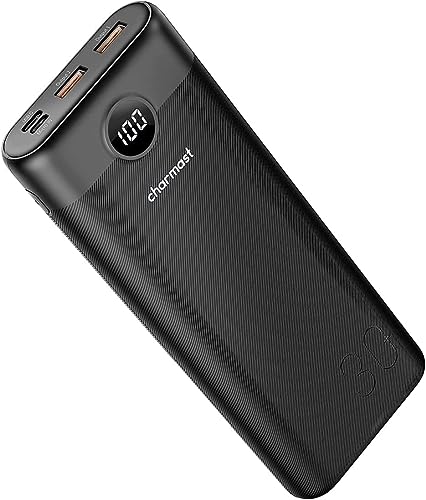 Charmast 30000mAh - USB-C PD 20W + QC3.0