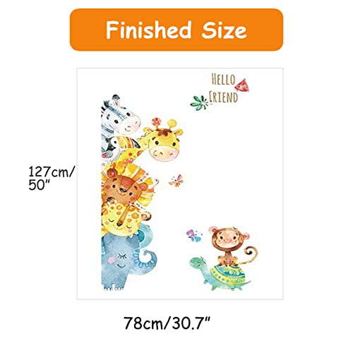 Vinilos decorativos de animales para paredes y puertas miniatura 2