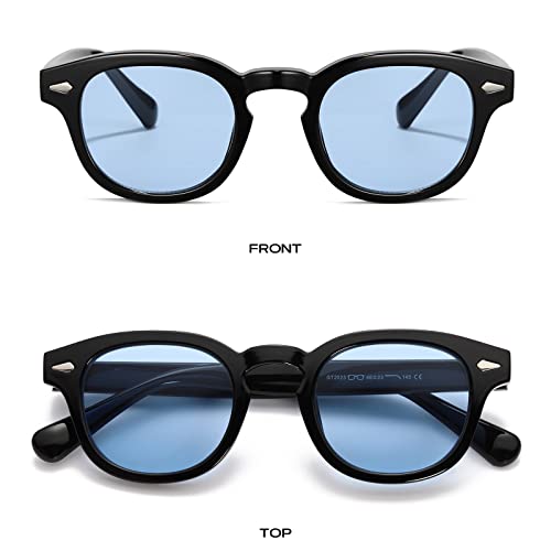 Gtand Unisex Vintage Retro Round Style Tinted Sunglasses For Men Women Fashion Circle Sun Glasses 46Mm #TOP2