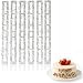 6pcs/set Alphabet Letters Numbers Tappits Frill Edge Fondant Gum Paste Cutters Cake Cookie Baking accessories Mold Stencil Tools Xiaolanwelc
