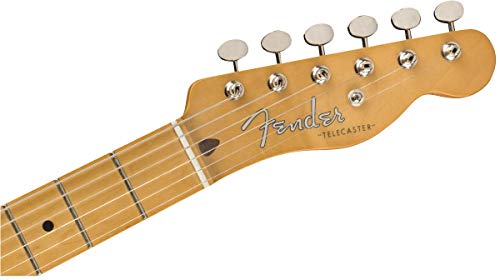 Fender Vintera ’50s Telecaster Modified Touche en érable Vert surf - Les Beatles, Paul McCartney, John Lennon, RIngo Starr, George Harrison Fender Vintera '50s Telecaster Modified Touche en érable Vert surf – Image 6