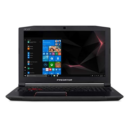 Acer Predator Helios 300 PH315-51-7581 - Ordenador portátil de 15.6" Full HD (Intel Core i7-8750H, 8GB RAM, 1TB HDD, 128GB SSD, Nvidia GeForce GTX1060, Windows 10) negro - Teclado Español