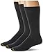 Gold Toe Men's 3-Pack Micro Flat Knit Crew Socks