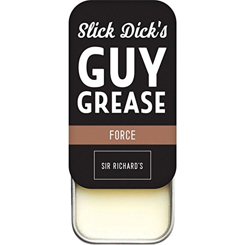 Slick Dick's Guy Grease Solid Cologne Unisex Scent Moxie .5 Ounce Tin (Force/Musk)