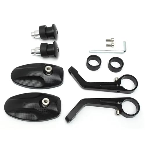 Rétroviseur guidon moto CNC 22mm : fixations stables Speed Triple - 7
