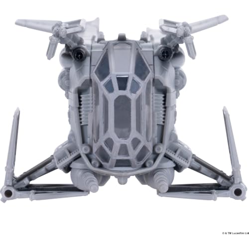 Star Wars™ Micro Galaxy Squadron Imperial Patrol Gunship - 8-inch Vehicle with Two 1-Inch Micro Figure Accessories by Jazwares - Used condition - Image 5