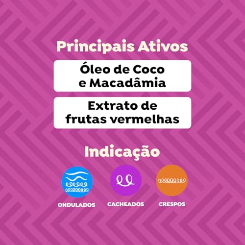 Salon Line, Creme de Pentear Kids, Cachinhos Sem Nós, Vegano - Para Cabelos Ondulados, Cacheados e C