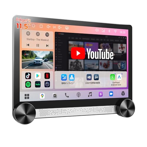 ATOTO S8 Gen4 11.5�C���` 2K QLED Android�J�[�i�r 2DIN �f���A���m�u�̗p 4G+64GB �f�B�X�v���C�I�[�f�B�I �C�����XCarPlay/Android Auto�Ή� 4G LTE�Ή� ChatGPT�A�gAI�����A�V�X
