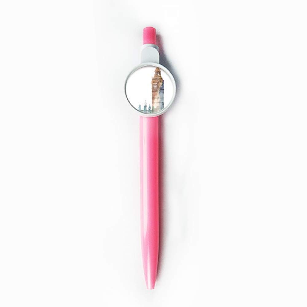 Stylo à bille rétractable bleu Big Ben idée cadeau souvenir