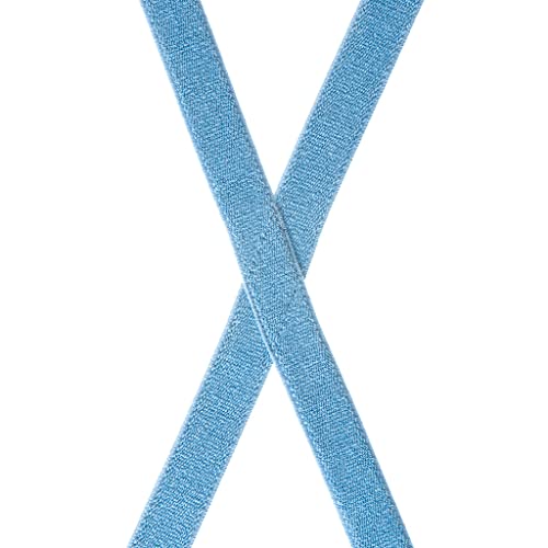 Suspender Store Solid Color Suspenders - 1-Inch Wide Elastic - Small Pin Clip - Many Colors & 3 Sizes #TOP2