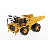 Producto oficial de CAT: camión amarillo de Cat Truck 775E en escala 1:64