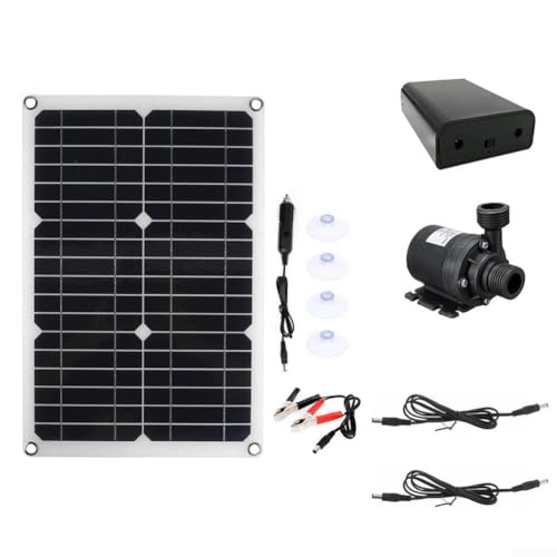 Zuverlässiges bürstenloses Solarpumpen-Set für effiziente Garten- und Poolwasserzirkulation (B)