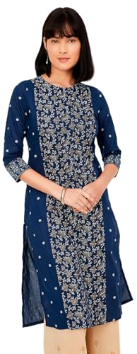 Image of Max Women's Cotton Regular Fit Casual Kurta