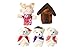 iecool Goldilocks & the Three Bears Finger Puppets Fairy Tale Story-telling