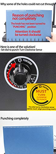 Rayson Td1202 Binding Machine, 3:1 Pitch Wire Binder, Punching 12 Sheets/Binding 120 Sheets With Sturdy Metal Construction #TOP4