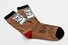 Sebastian Fitzek-Socken "Das Paket" Größe 36-41: Socken (Größe 36-41) mit ikonischen Covermotiven - ideal als Geschenk