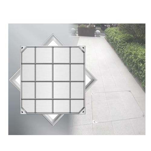 Couvercle de regard robuste de 8 cm de hauteur pour allée carrossable - 2