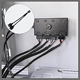 kwinfei 2 PCS USB 2.0 9 Pin Header Splitter Cable, Motherboard USB Internal Extension Adapter, Female to Dual Male Connector for PC Fans, AIO, LED Controller, Front Panel USB Ports - Image 4