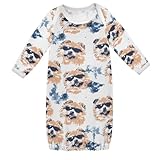 HXshaoye Fashion Dog Sports Navy White Long Sleeve Baby Swaddle Sleeper Gowns Soft Sleeping Clothes ropa de Newborns girl 6M