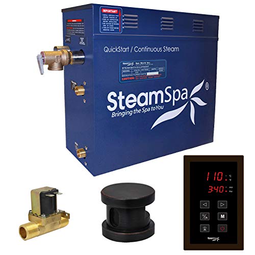 STEAMSPA 4.5kW Steam Sauna Generator Sentry Series 240V Steam Generator