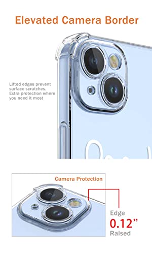 PEIYE Cover per Motorola Edge 40, Silicone TPU