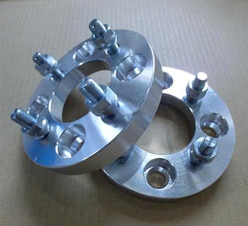 Elargisseurs de voie 4x100 à 4x114.3 de 25mm avec boulons M12X1.5 pour changement d'entraxe