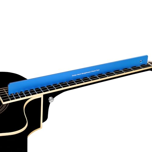 Guitar Neck Notched Straight Edge Luthier Tool