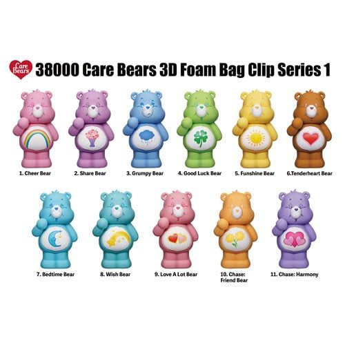 Amazon.co.jp: モノグラム - Care Bears 3Dフォームバッグクリップ