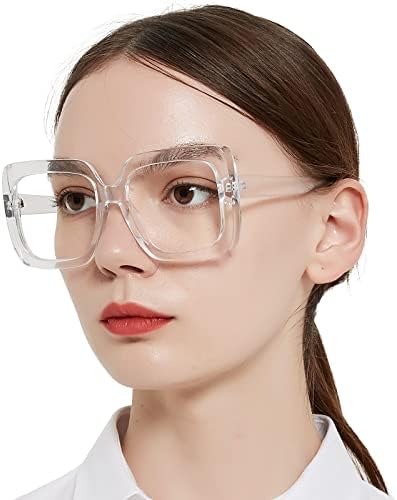 OCCI CHIARI Bifocal Reading Glasses Women Oversized Blue Light Blocking Readers 1.0 1.25 1.5 1.75 2.0 2.25 2.5 2.75 3.0 3.5