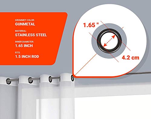 Linenzone 100% Blackout Brown Linen Curtains For Patio Door. Use Extra Wide Total Blackout Drape As Sliding Glass Door Curtain, Bay Window Curtain Or Panel Room Divider. (Roberta 102 X 84 Linen) #TOP5