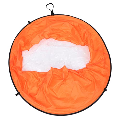 BESPORTBLE 1pc PVC Canoe Wind Portable Kayak for Easy Installation Use Body Wind Board for Canoeing Kayaking Orange