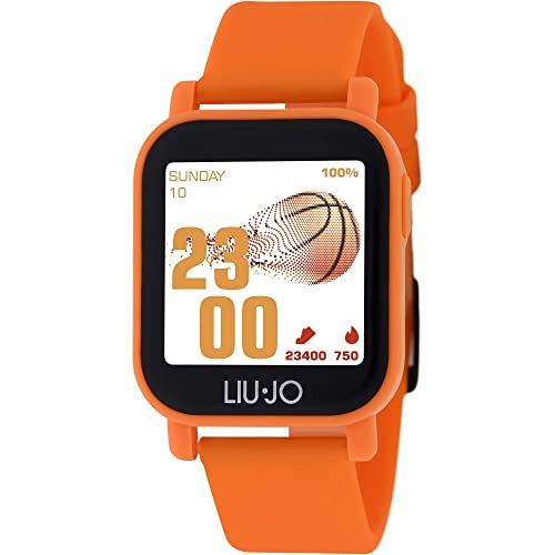 Smartwatch Liu Jo SWLJ033 montre connectée ado orange sport luxe