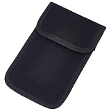 GORGECRAFT 10*16cm Custodia di Sicurezza Faraday Sacchetto Anti-Radiazioni Manica Del Telefono Cellulare Blocco di Segnale Sacchetto Scudo EMF 5G Protezione RF RFID Privacy Case Cover Smartphone