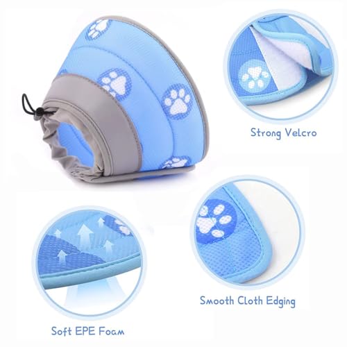 Collarines para gatos WADY para comer y dormir cómodos poscirugía 4