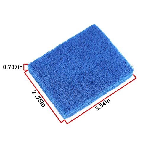 Senstree Fish Tank Sponge, Aquarium Starter Tools, Handheld Algae Pad, Coarse Sponges(3Pcs) #TOP1