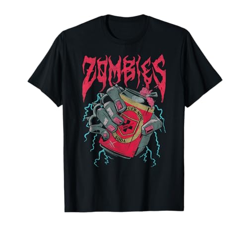 Call of Duty Heavy Metal Zombies Jugger Nog Video Game T-Shirt