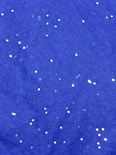 Image of Royal Blue Gemstone Luxury Multi-Purpose Wrapping Paper | 20x26 Inches | for Gift Wrapping, Gift HAMPERS, Art N Craft, Crafts and DIY Projects, Flower Making, Clothes ETC (90 Sheets)