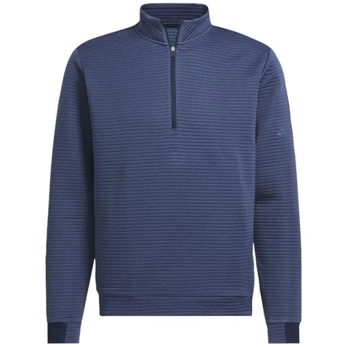 adidas Men's Ultimate365 Dwr 1/4 Zip Golf Pullover Navy Xl