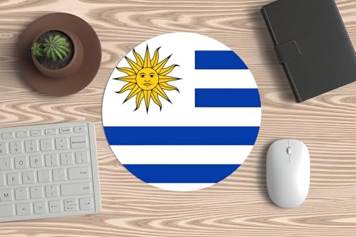 Tapis de souris, souris PC ou ordinateur portable - Drapeau de l'Uruguay. Pour tous les fiers Yoruguas nés dans ce grand pays.