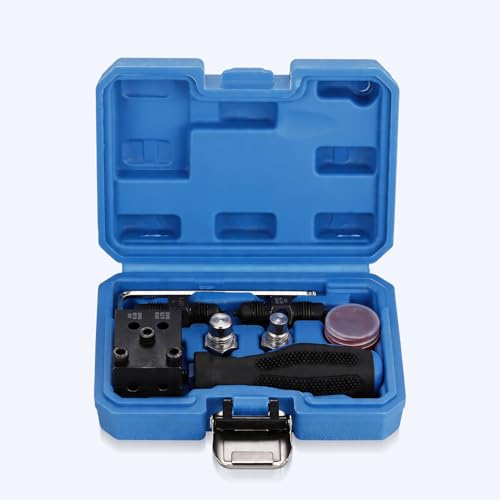 WODHMIEY Outil d'évasement double, extenseur de tuyau portatif SAE de 1,9 cm avec 2 têtes métalliques, léger, outil d'extension de tuyau de 1,9 cm et 1/4", conçu pour les tuyaux de conduite de frein – vue 7