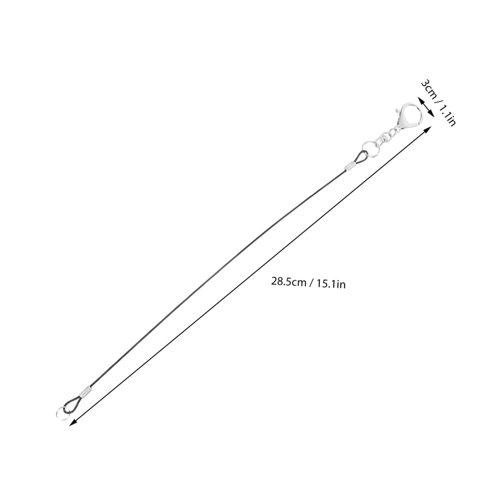 HOMSFOU Multi-Purpose Phone Lanyard Lobster Clasp Secure Phone Leash Safety Ropes Outdoor Activities Accessory