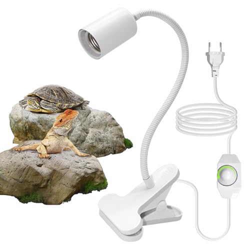Lámpara para Tortuga con Clip 360  Flexible