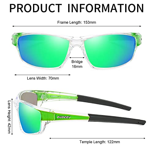 Image of Sports Polarized Sunglasses for Men Women Driving Fishing Baseball Cycling 100% UV Protection Wrap Around Sun Glasses