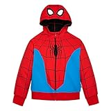Marvel Spider-Man Reversible Rain Jacket for Boys, Size 7/8 Multicolored